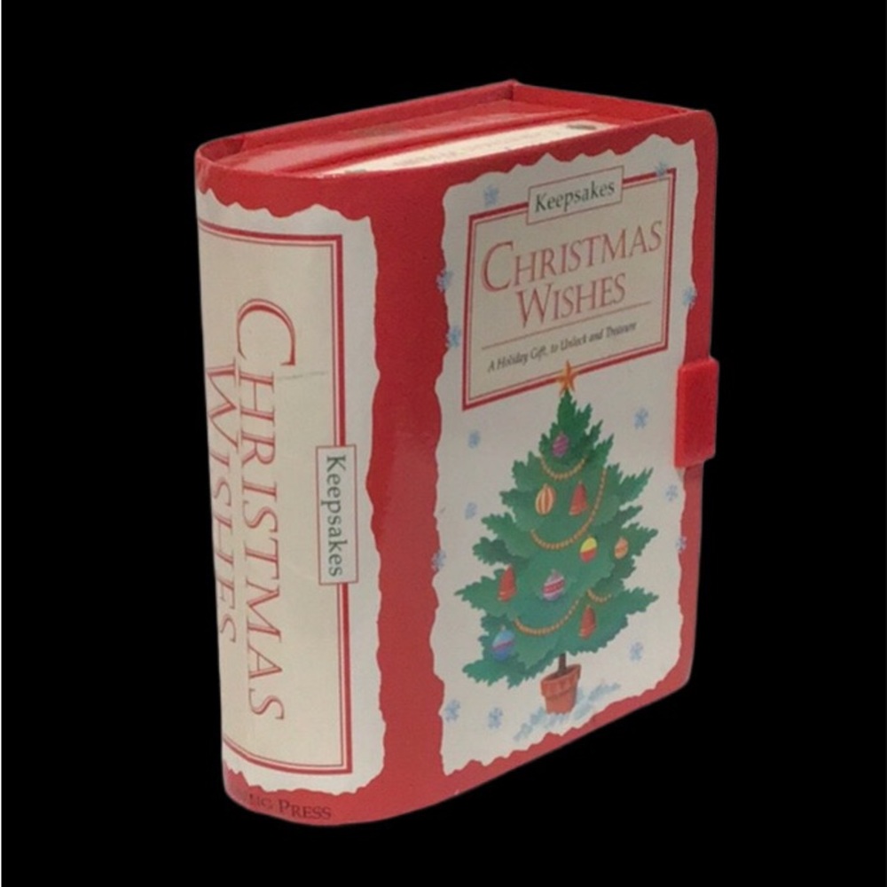 CHRISTMAS Wishes: A Holiday Gift Keepsake to Unlock and Treasure Charms NEW - Picture 5 of 8